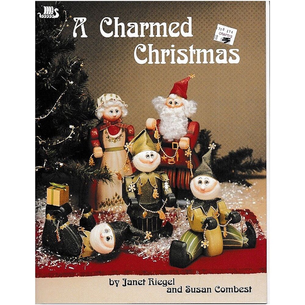 A Charmed Christmas Tole Painting Craft Book Janet Riegel 1992